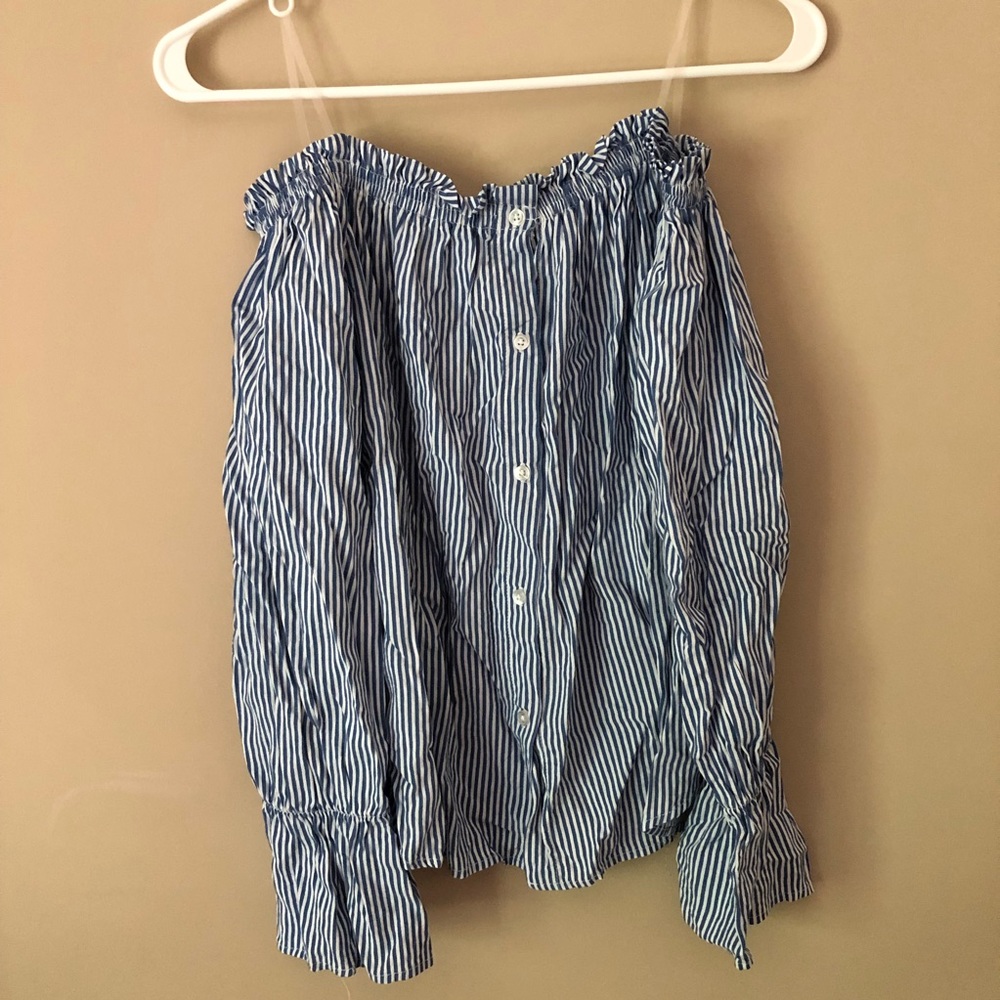 charlotte russe off the shoulder top